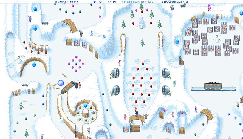 雪球！/ Snowball! 游戏截图 50ac1f807dadd8b4707ee58c7fdb2aa6