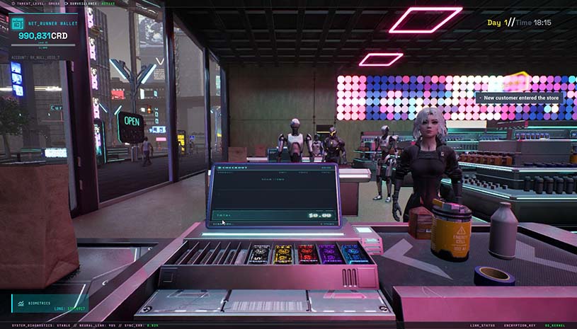 赛博朋克商店模拟器 / Cyberpunk Store Simulator 游戏截图 f308e10a35524447f8fc43e2ea6f3efc