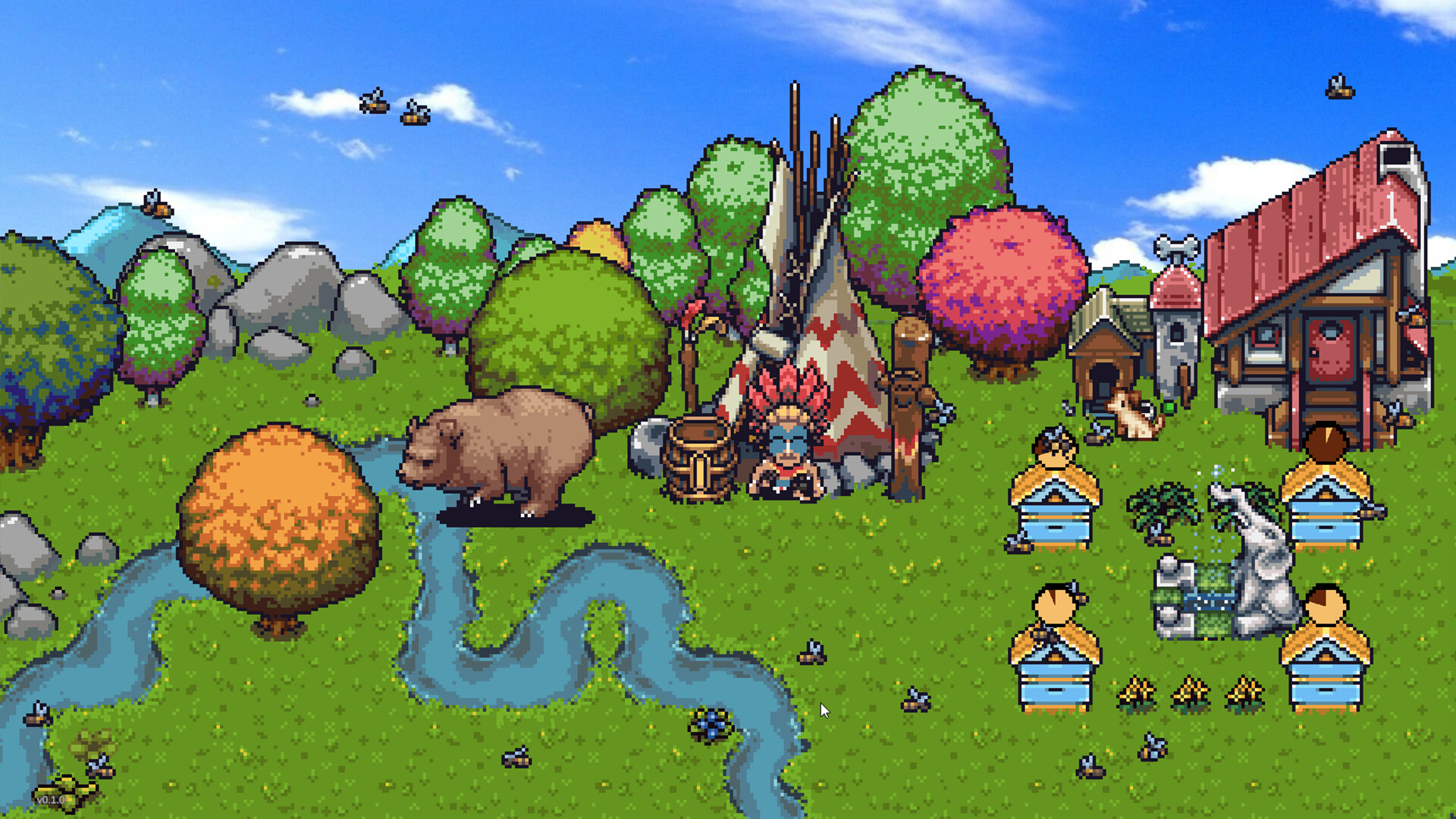 爷爷的蜜蜂乐 / Grandpa's Bee Haven 游戏截图 4bda6a75e89a24007e56b8f74cb587eb