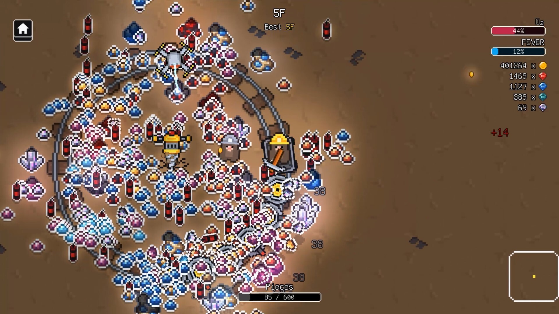 循环矿工 / Loop Miner 游戏截图 6147e47797f518b92d590b67ad59c4a8
