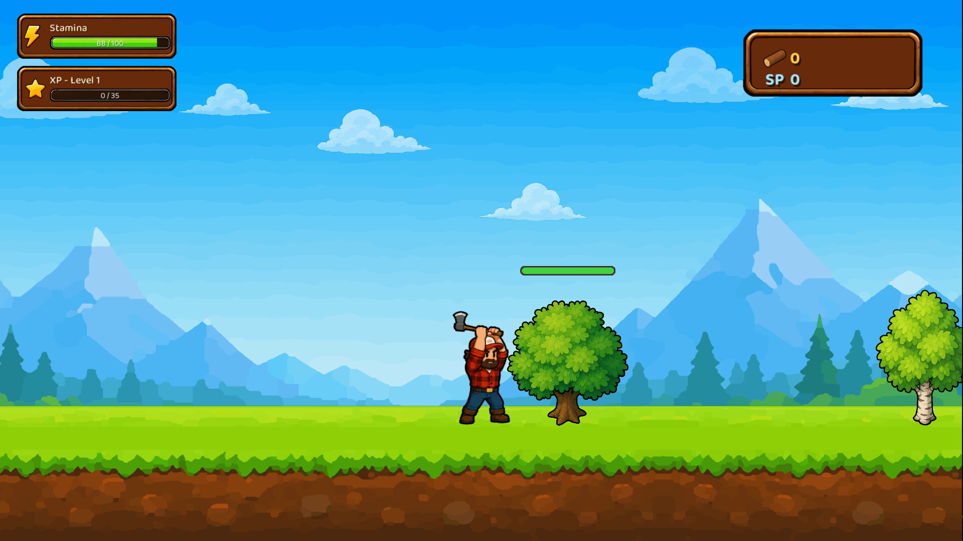 别停下砍树！/ Don't Stop Cutting The Trees! 游戏截图 14fdaab666586f1874a6c38121d9caf7