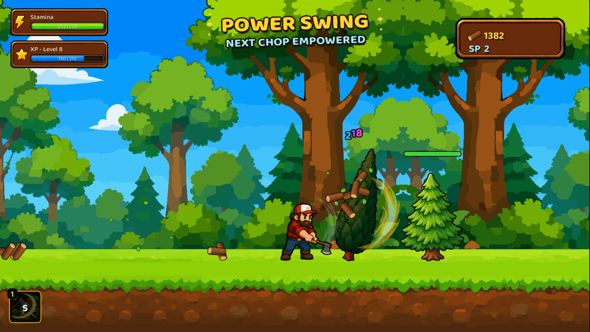 别停下砍树！/ Don't Stop Cutting The Trees! 游戏截图 01722d3b389bc09aa6ebe8adfa444493