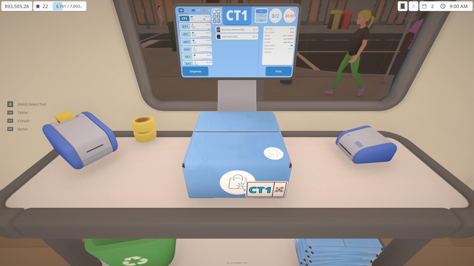 游戏地带：游戏商店模拟器 / GameZone - Game Store Simulator 游戏截图 e510990afefa672864d296905e188520