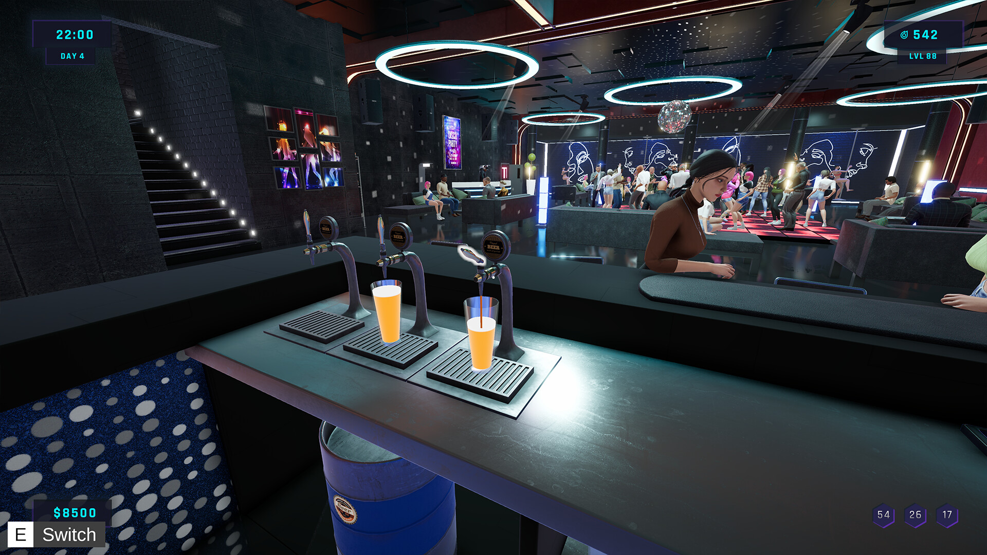 夜店模拟器：派对之王 / Night Club Simulator: Party King 游戏截图 ac22b94b5256a4740cb714d9d3fb644c