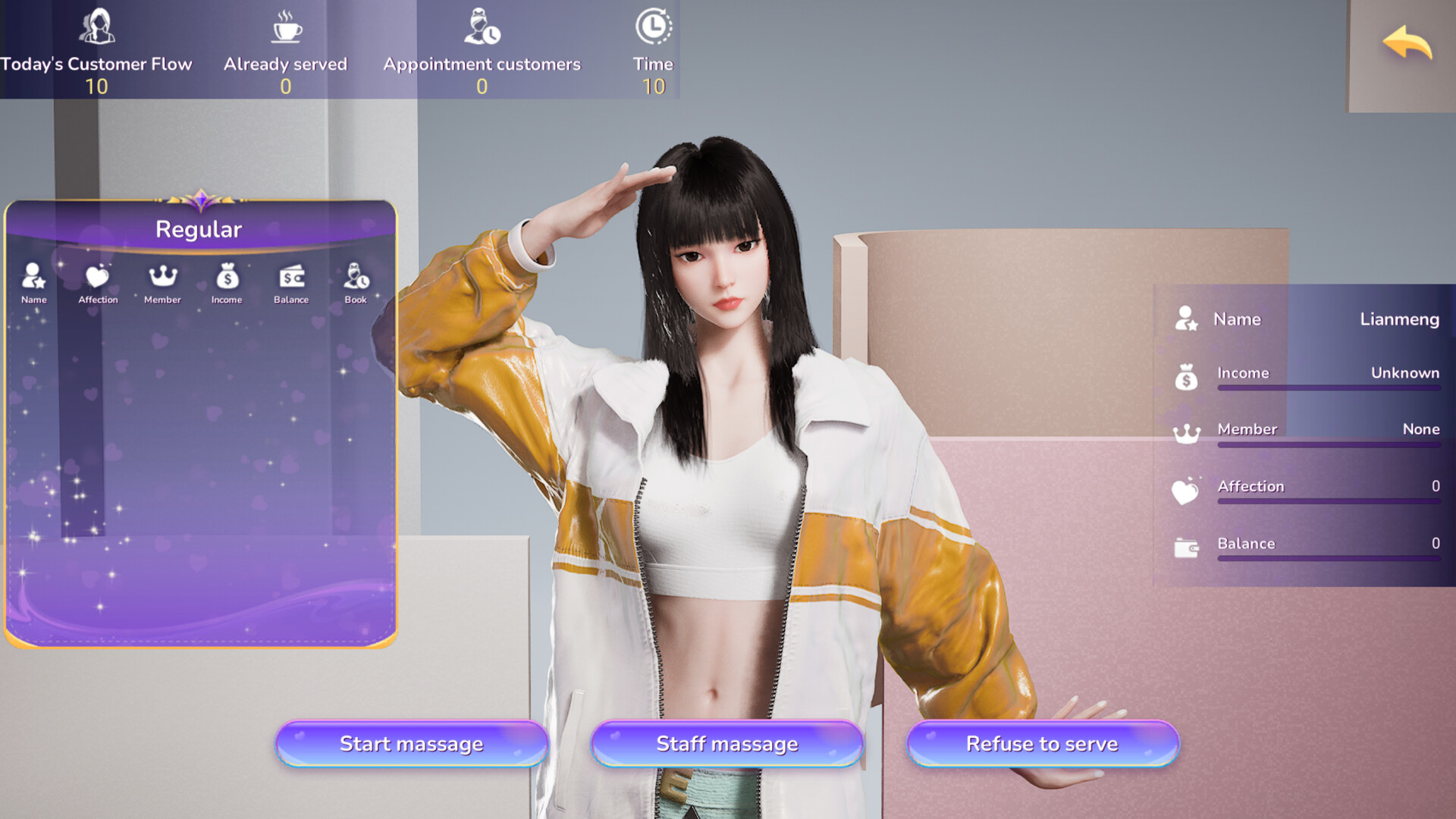 解压按摩店 / Relaxation Massage Studio 游戏截图 d5a4fb513723f42a48bcaa9fae0f5aa0