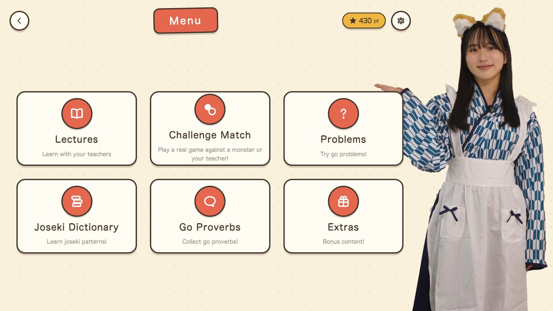 响与花音 19 路围棋入门课程 / Hibiki &amp; Kanon's Go 19x19 Complete Beginner’s Course 游戏截图 0e3b3e065b95baff6a3476a962bd431f