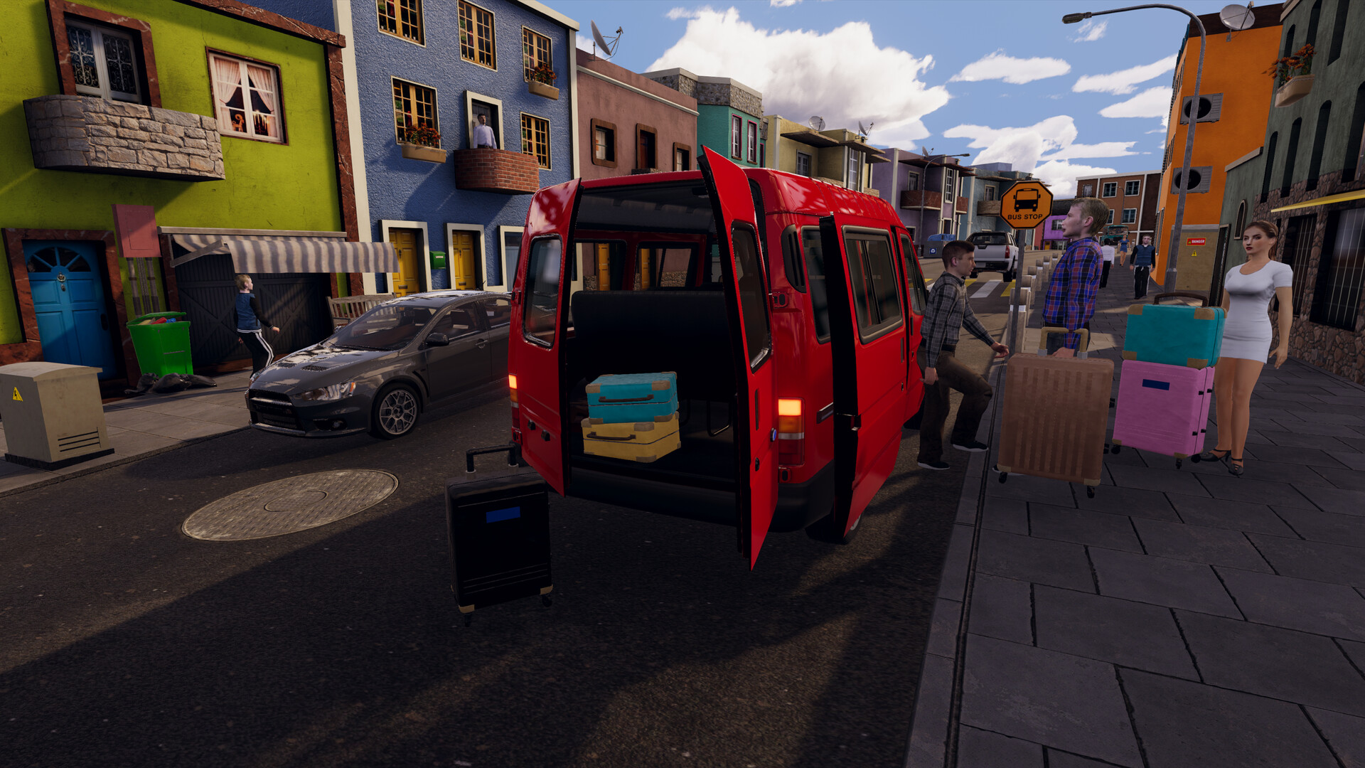 小巴模拟器 / Minibus Simulator 游戏截图 500b6097b6f894af8a5c554f4fe369d6