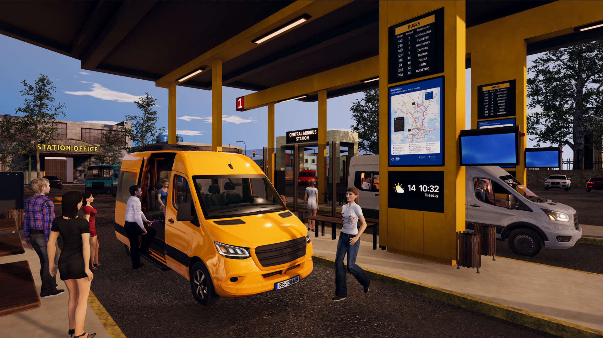 小巴模拟器 / Minibus Simulator 游戏截图 517d5f676a1d75fb5f99e00a63043898