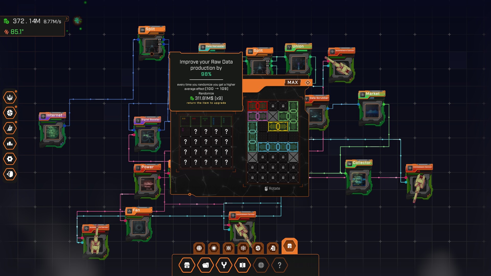 节点工厂 / Node Factory 游戏截图 66a0785daac2e7d7ba6d99e6f67282e7