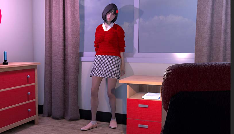 韩国女孩：在家很调皮 / Korean GIRLS Naughty at Home 游戏截图 8e0741d6a55fc85a808ad4cc04b0a6f1