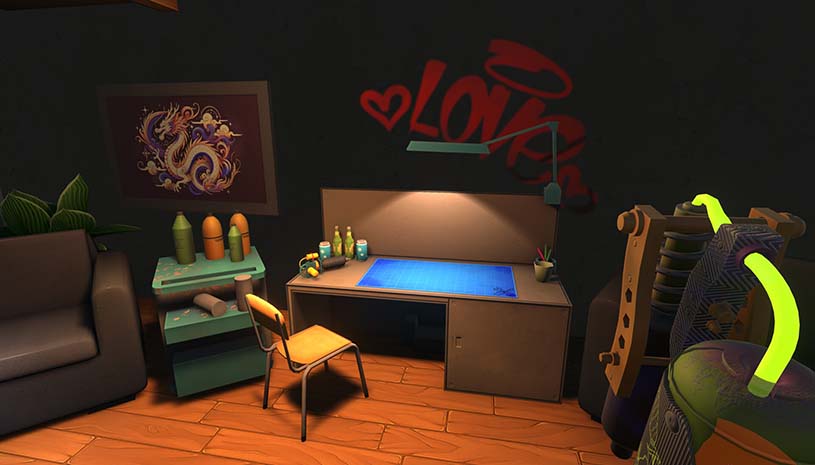 纹身店模拟器 / Tattoo Shop Simulator 游戏截图 2abcea37e341fb28c17f591685579cae