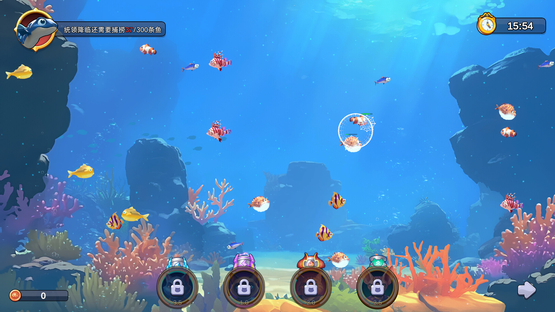 猫咪大作战：捕鱼 / Meow Squad: Incremental Fishing 游戏截图 450d6bb528d90023d61218461a602fe7