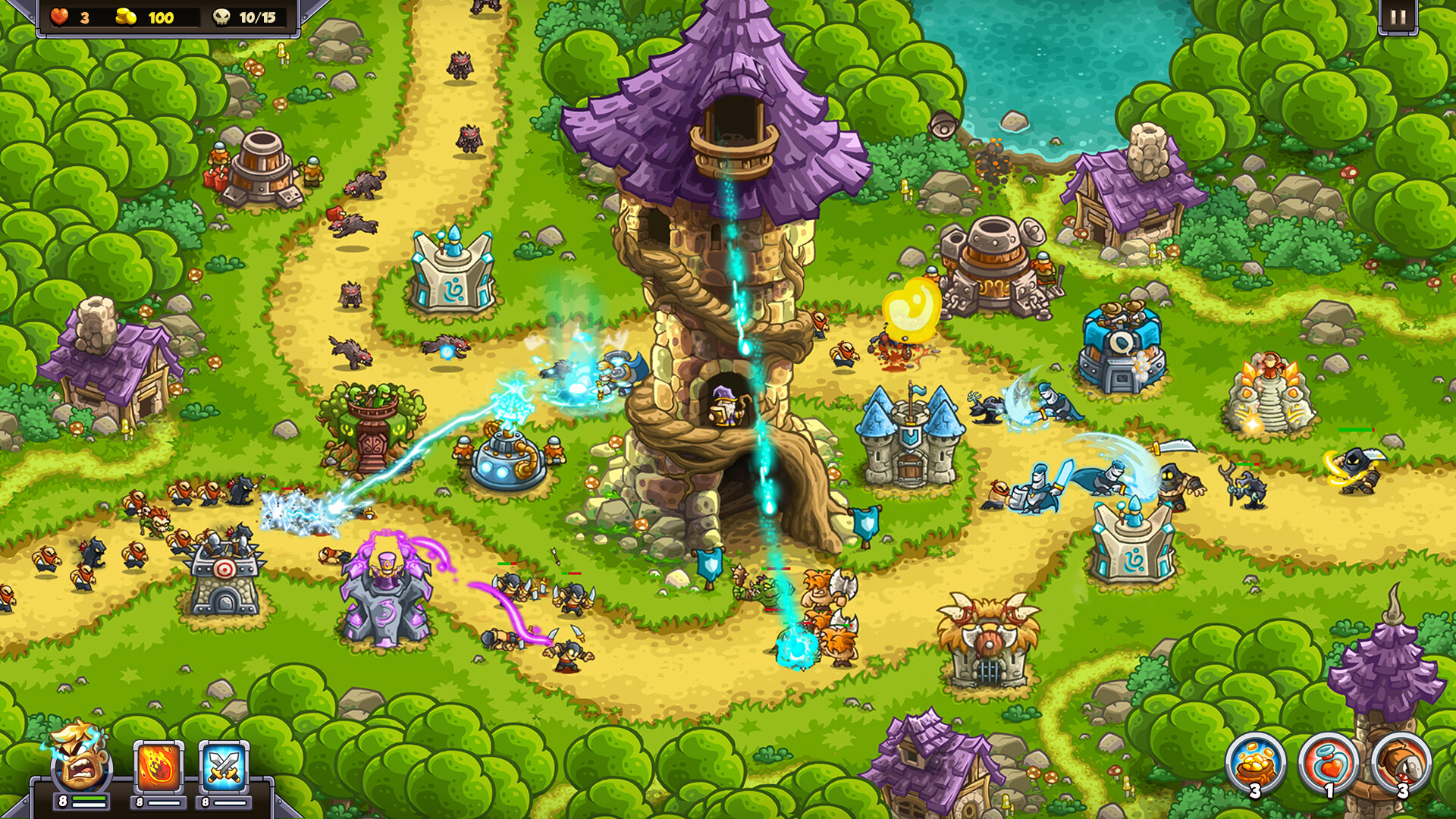 王国保卫战6：新启程 / Kingdom Rush 6: Genesis TD v1.00.052 游戏截图 496fc7e8b92a74ce5dff5d9077f22bd8