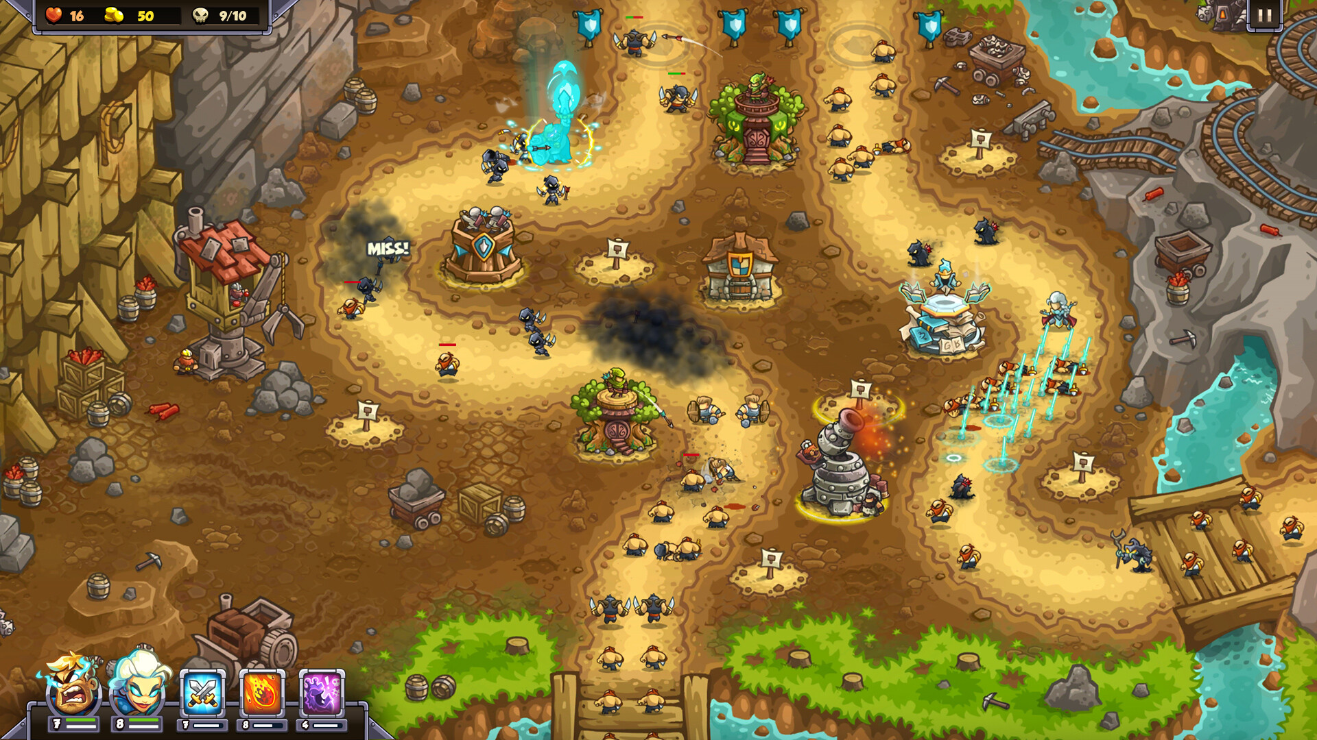 王国保卫战6：新启程 / Kingdom Rush 6: Genesis TD v1.00.052 游戏截图 be7496436625dd90818e913e692d1671