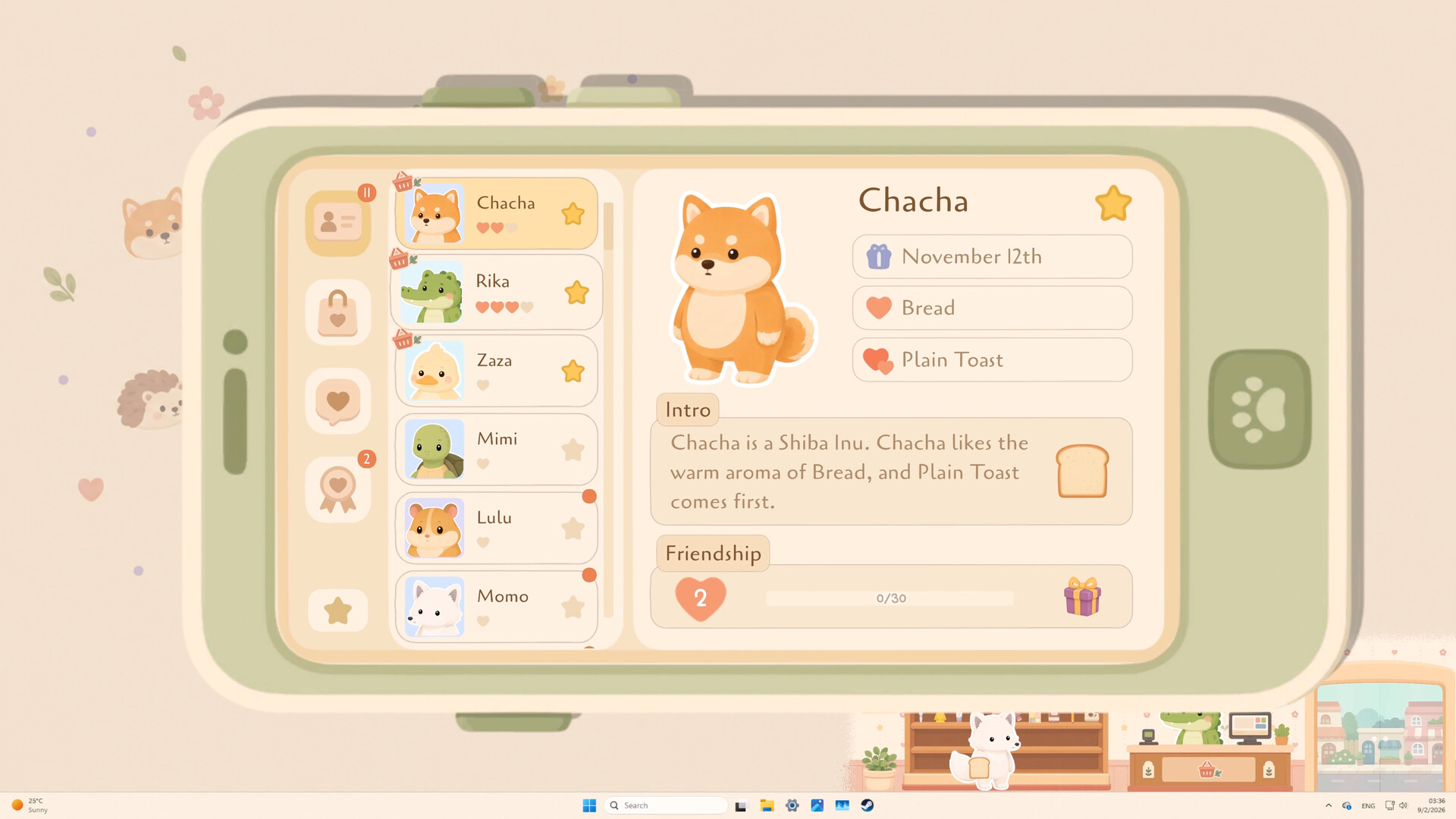 动物悠闲街角便利店 / Animal Cozy Corner Shop 游戏截图 aad77954c361f58213be9cbdd2171718