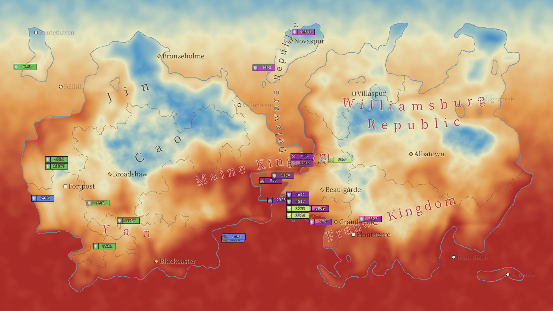 地图上发生的事：列国模拟器 / Things That Happen on the Map - Realm Simulator 游戏截图 37a51690beccff1b3af54ec169368ef3