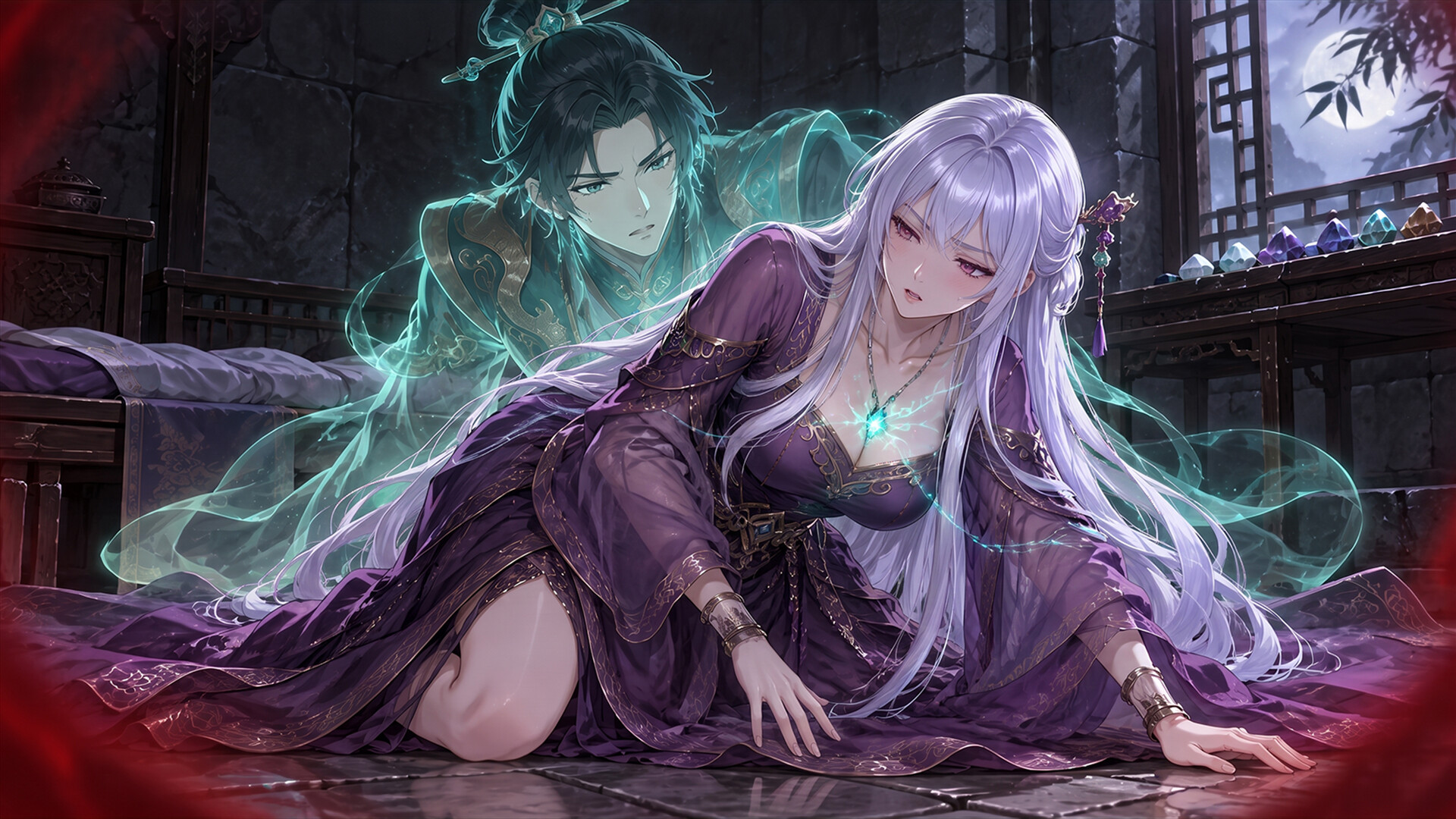 师姐别急，我抽卡就变强 / Possess Your Senior Sisters and Duel! 游戏截图 98da3ed0a04731dc9b8b0824f4f57c36