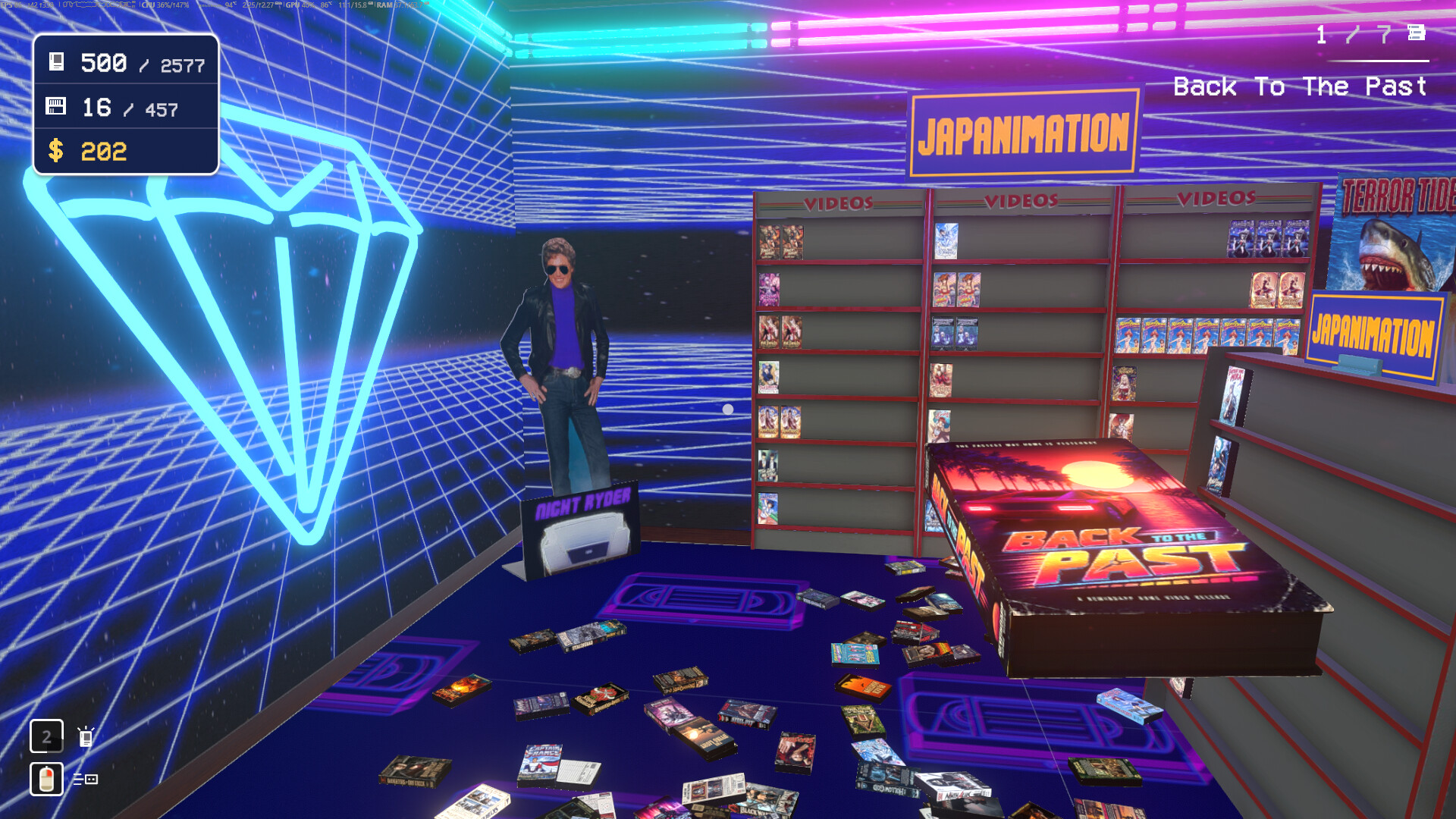 录像带大整理 / VHS Chaos: Tidy Up! 游戏截图 60d2146b1c8fa4ab9879214f54ec845a