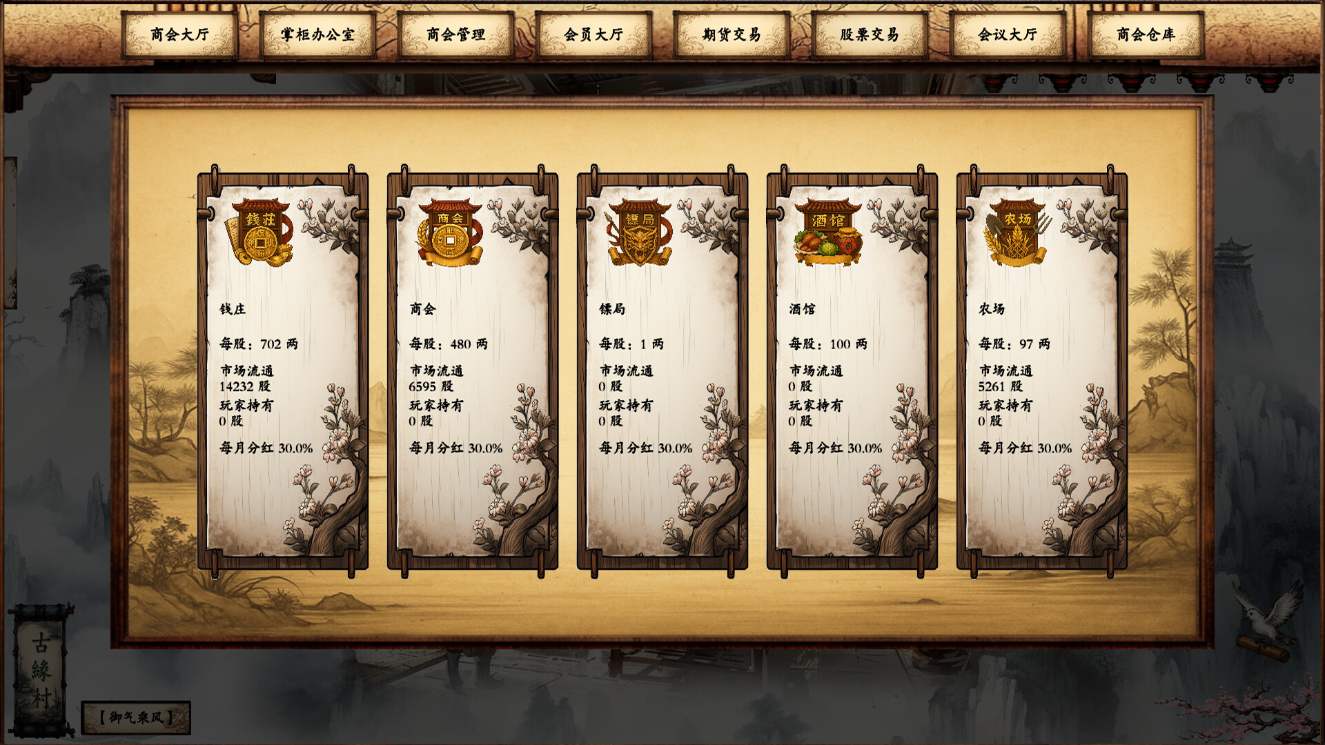 商道逐权 / Pursuit of Mercantile Power 游戏截图 42b0f25f54b76cfb846a1178250d31c8