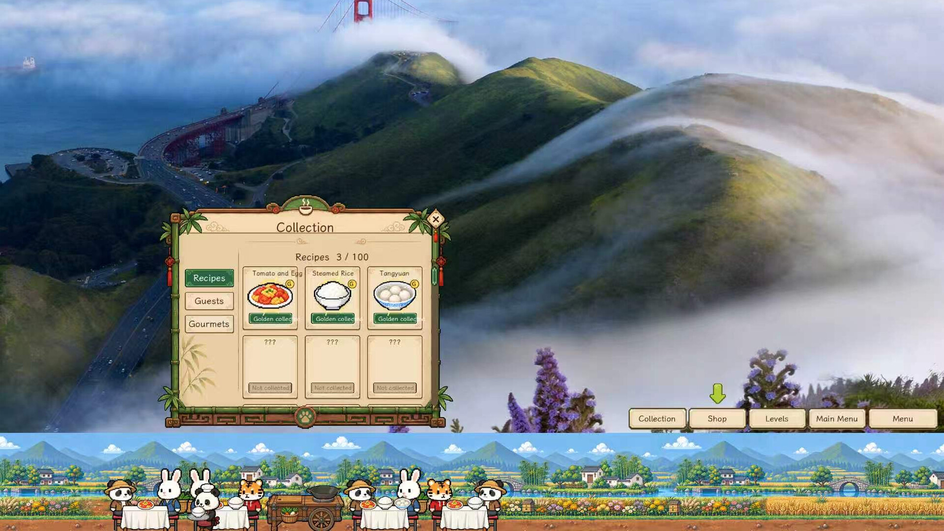 桌面烟火：熊猫食堂 / Desktop Cooking: Panda Diner 游戏截图 c5cdd58ece5cc7d6db5b1add601929d5