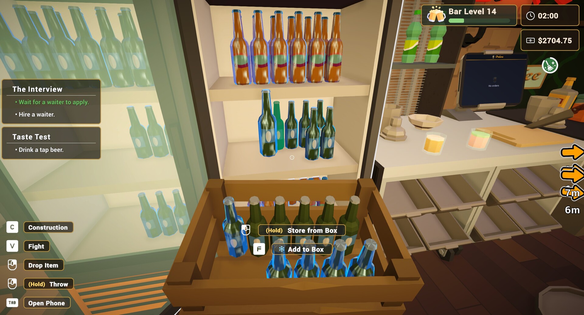 酒吧大乱斗：合作经营模拟器 / Barfender: CO-OP Bar Simulator 游戏截图 881918df7cab7347165156af1121d8e1