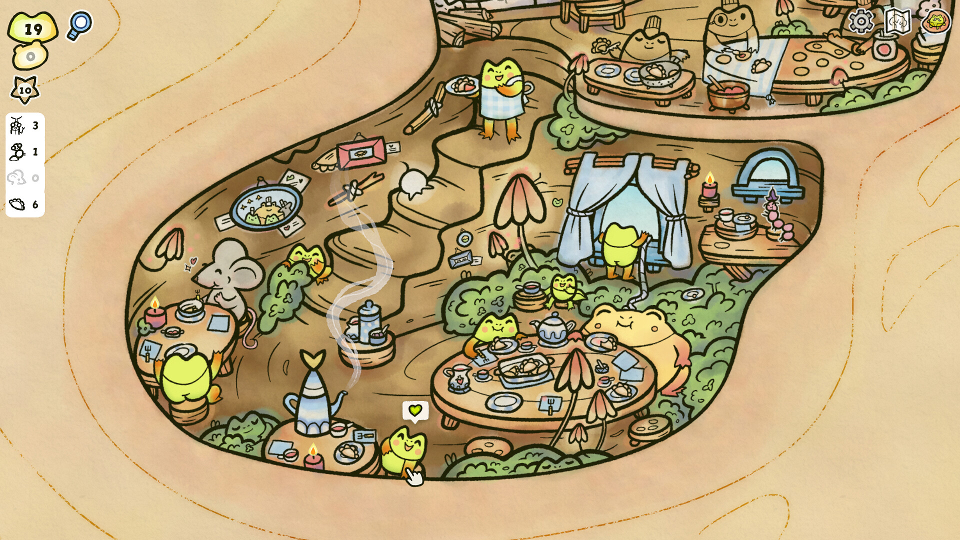 寻找青蛙：枝村篇 / Find My Frogs: Branches 游戏截图 cd62d423f88f5b1901d15b5df728ef14