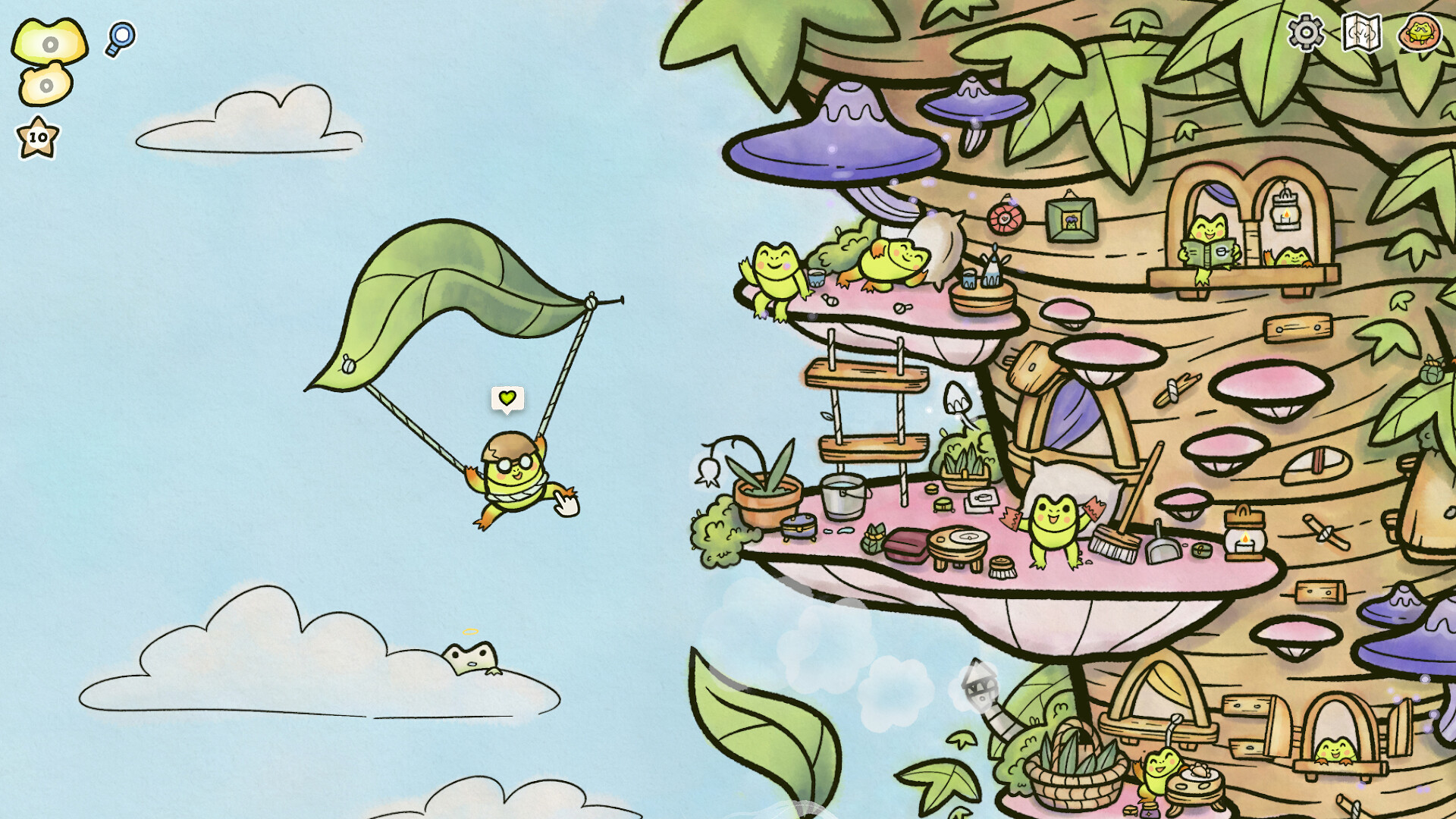 寻找青蛙：枝村篇 / Find My Frogs: Branches 游戏截图 76550775802f89e709707a912ad3a318