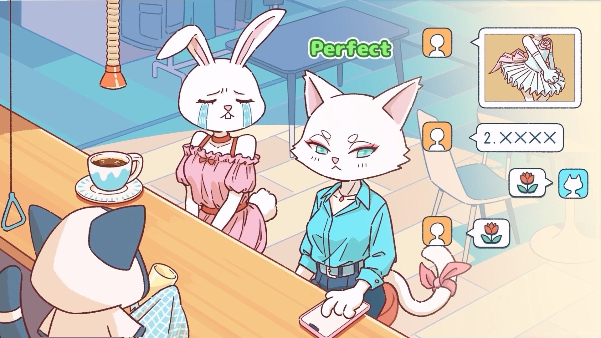 动物城咖啡店 / Rhythm Animal Café 游戏截图 e7af7b1630594d7b72b8d6fbf5d943cd