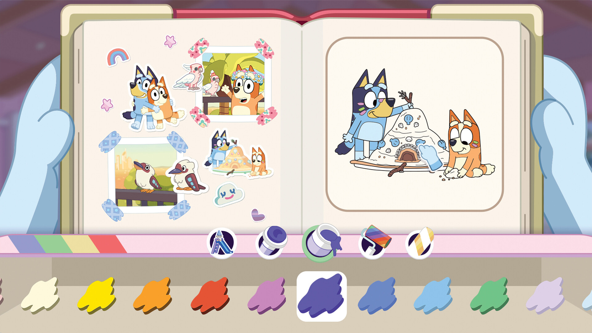 布鲁伊的快乐相册 / Bluey's Happy Snaps 游戏截图 8bff5605e33ad1c6d5255248e313e52e