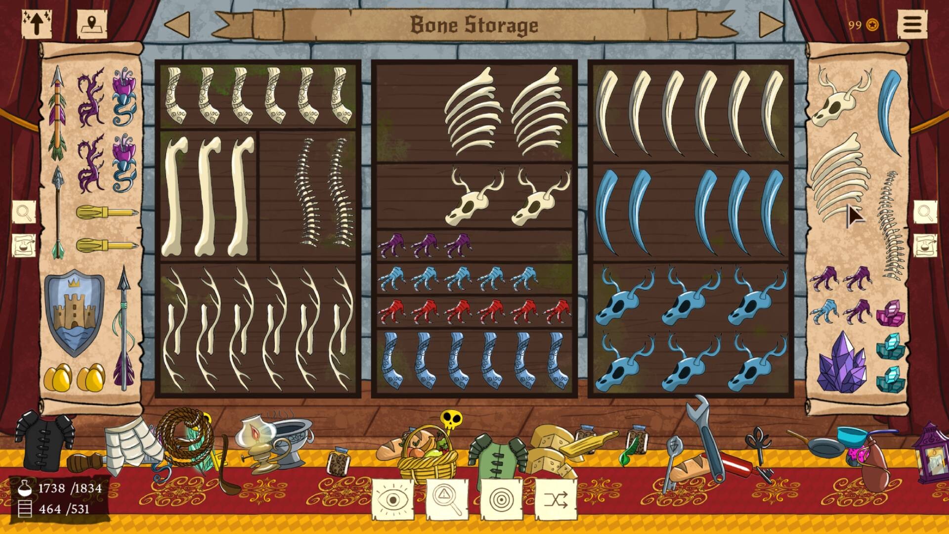 战利品整理师 / Lootkeeper: Tidy up the loot 游戏截图 83447b7624b2146340456d7dc9307cd8