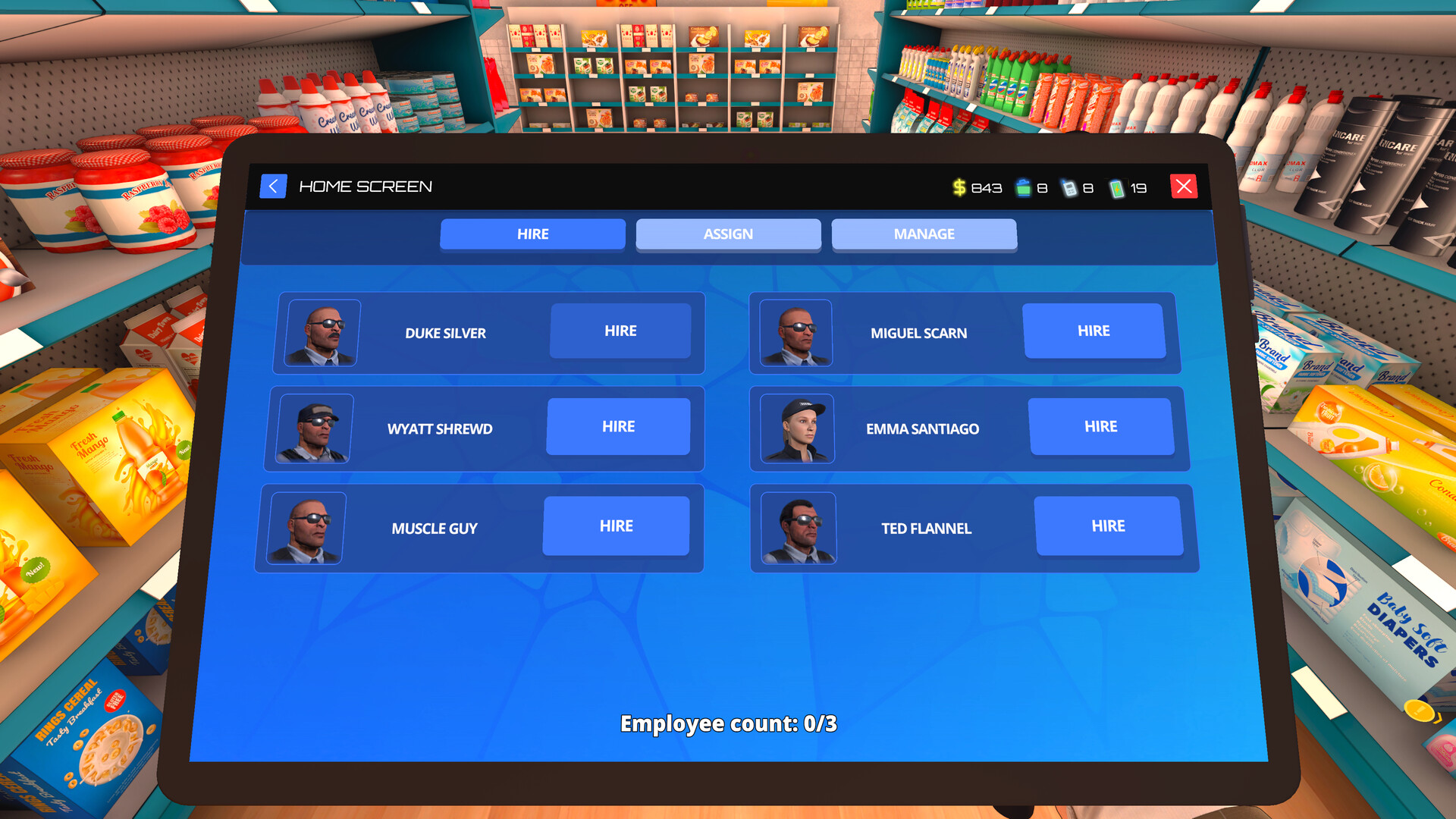 超市保安模拟器 / Supermarket Guard Simulator 游戏截图 55d73045618b586a7ce75ce643f90223