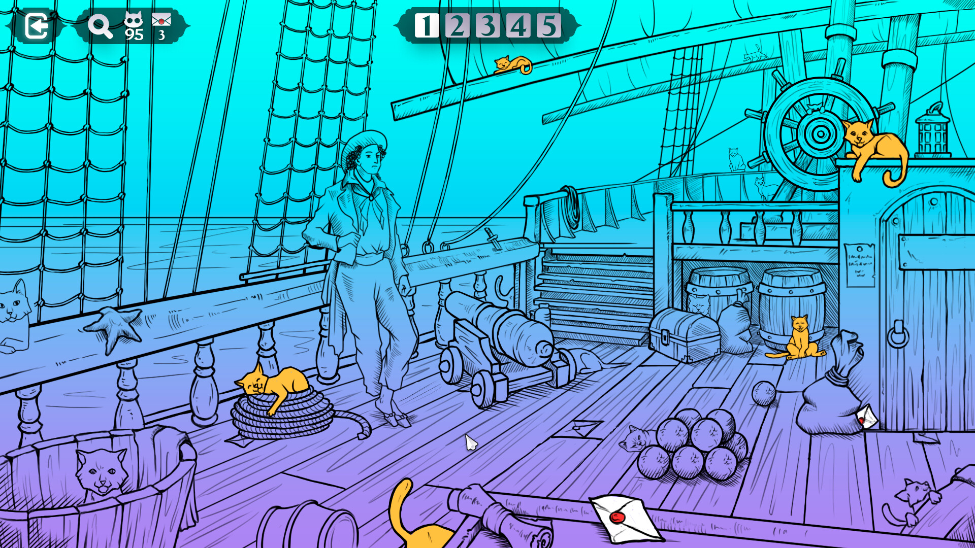 基督山伯爵的猫咪 / The Cats of Monte Cristo 游戏截图 13a4398560affebf4fc44be495cc2865