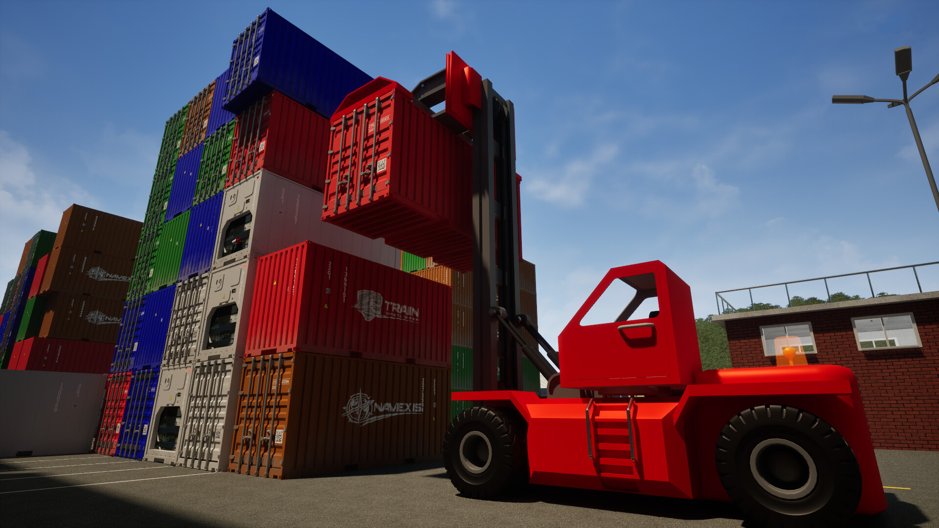 集装箱码头模拟器 / Container Terminal Simulator 游戏截图 c0f3d7a6ba97d8123154a9345d3fc67e