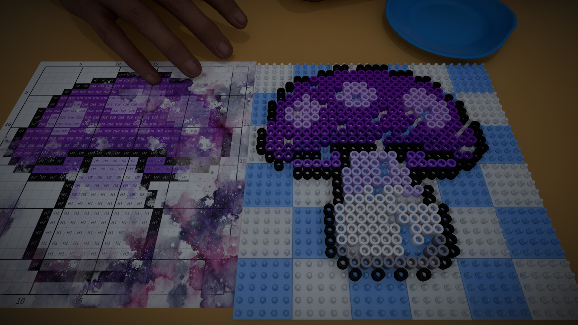 拼豆模拟器 / Fuse Beads Simulator 游戏截图 b4b5667274623a3e33ac39a386e50c04