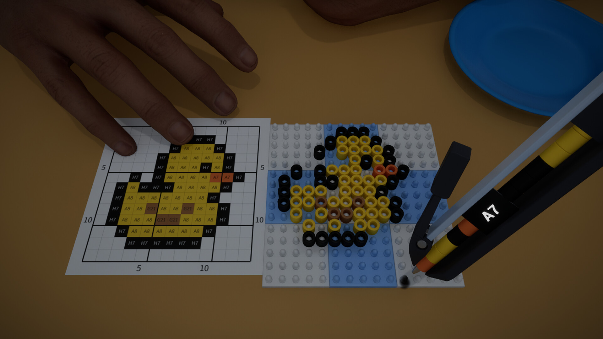 拼豆模拟器 / Fuse Beads Simulator 游戏截图 d6a26afb8980c00c9b295ff5b297d2b0