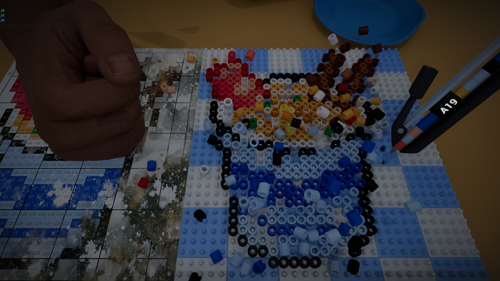 拼豆模拟器 / Fuse Beads Simulator 游戏截图 86a23509d046a5513b0365b191b68220