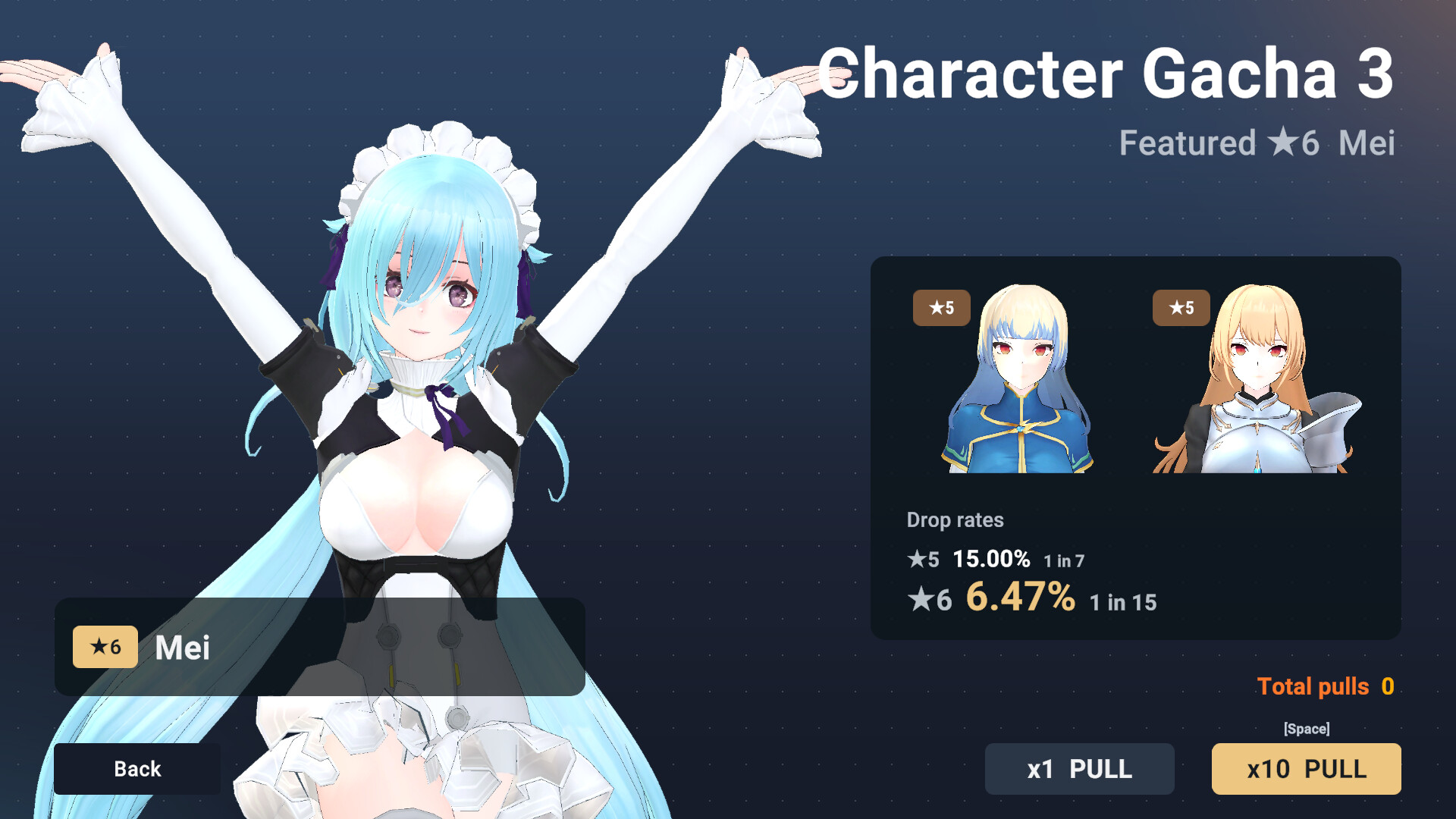 抽完卡就睡 / GACHA AND SLEEP 游戏截图 267286fe5abb235105d3c1572b93ec46