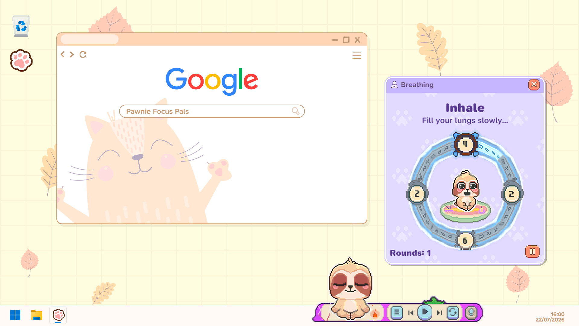 爪爪伙伴：专注时光 / Pawnie: Focus Pals 游戏截图 ddbeb82e013dad0178c832d31238fc0b