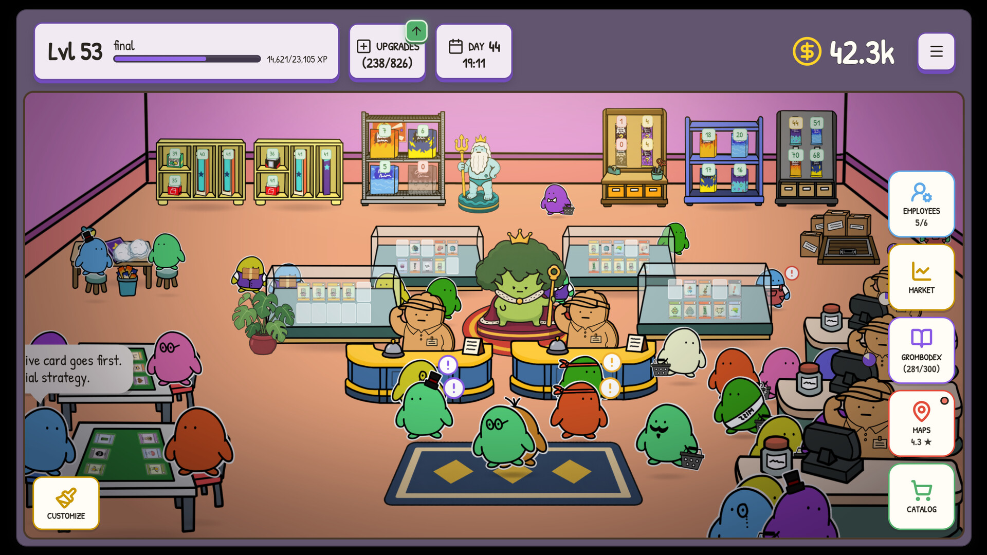格隆宝卡牌商店大亨 / Grombo Card Shop Tycoon 游戏截图 f1a046a72cdbee8ea99da123e12bdb03
