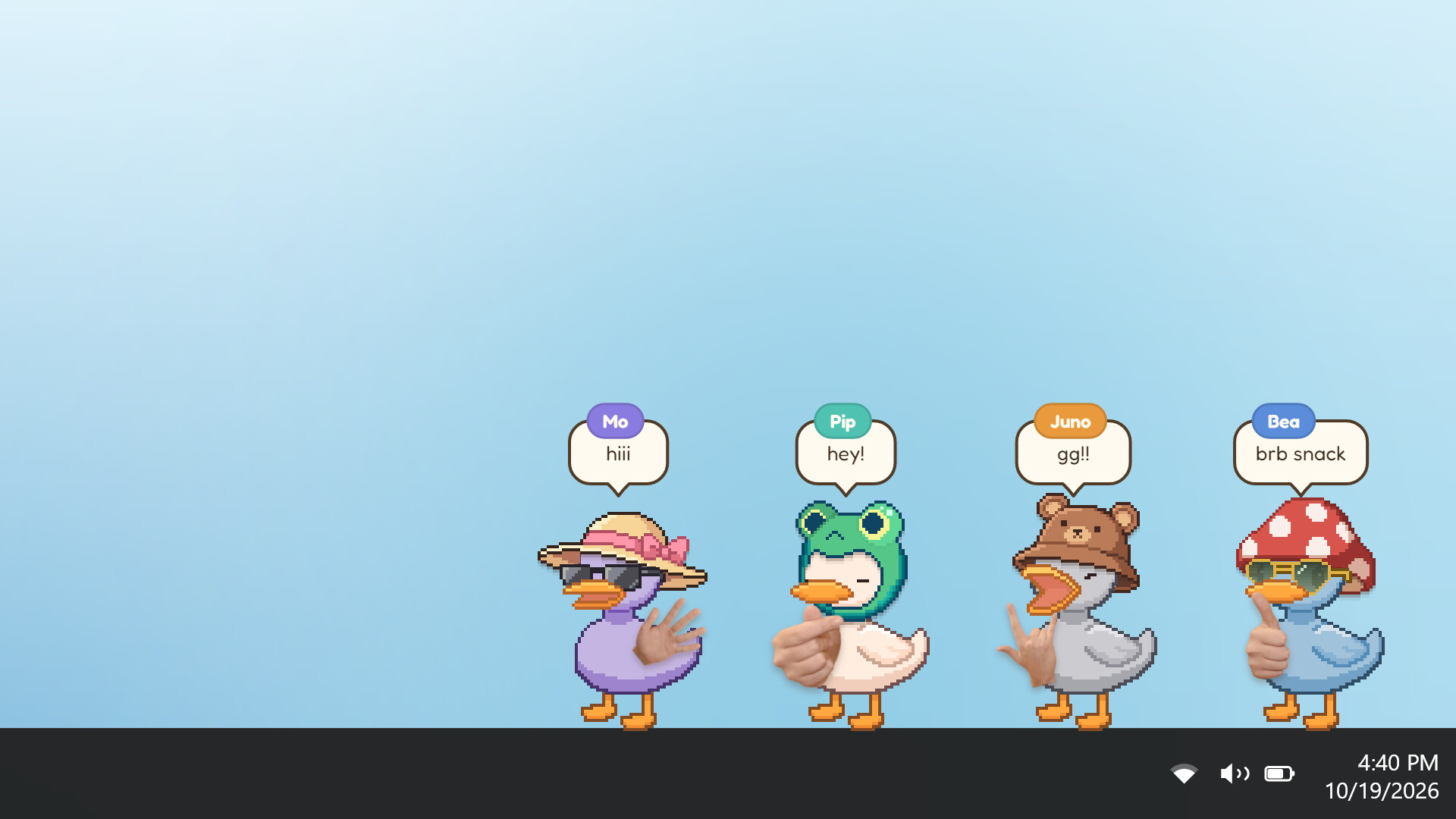 桌面小鸭 / Desktop Duck 游戏截图 a8f840bc4c57580c9d3adf89b50fa2db