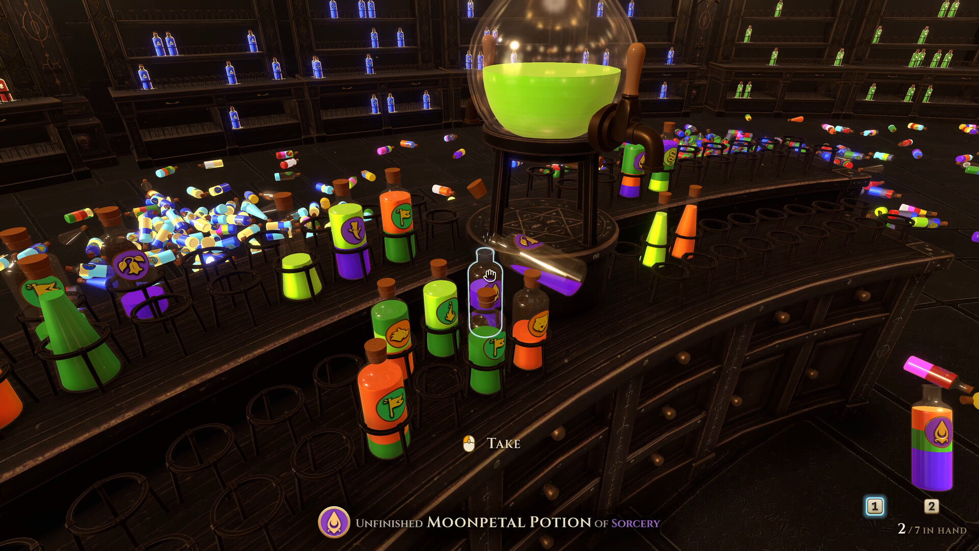 每瓶药水各归其位 / A Place for Every Potion 游戏截图 95c49ba8fdaad3f28d95057ca267dcda