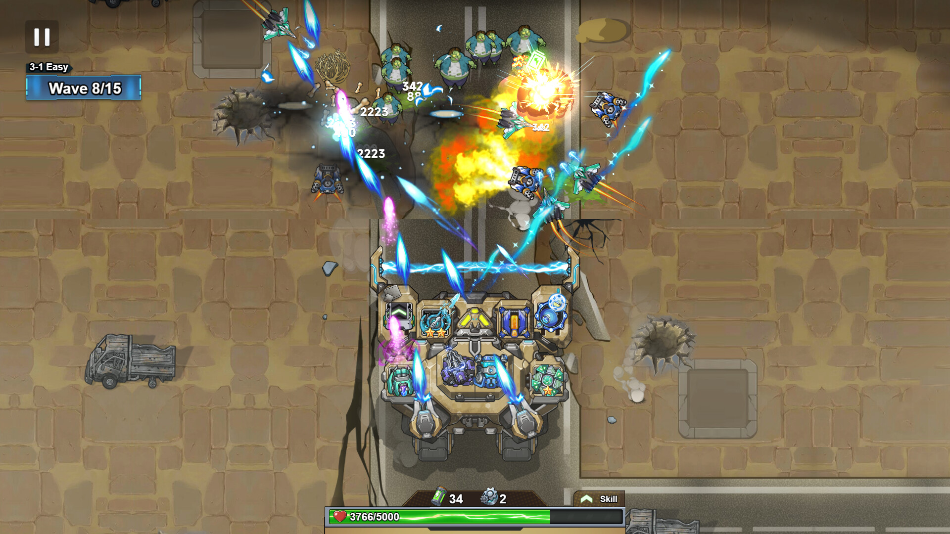 末日求生：坦克向前冲 / Apoc Tank: Rush Forward 游戏截图 9e30ee604aeeaea94606da0a49b513fd