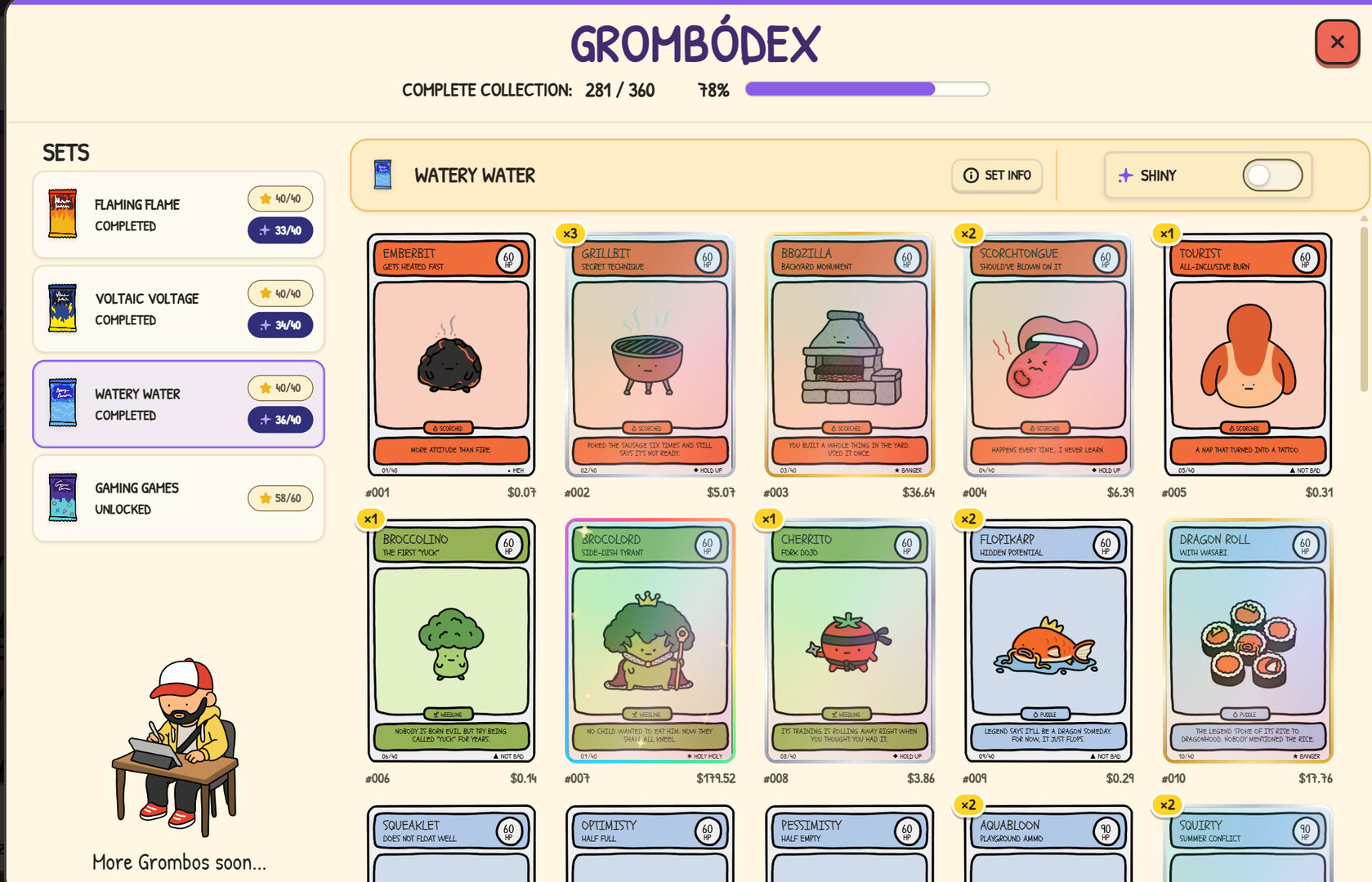 格隆宝卡牌商店大亨 / Grombo Card Shop Tycoon 游戏截图 c153fc10d334436c6d79e7337aacefa9